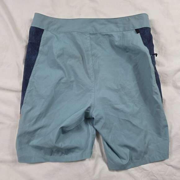 Vans Side Bar 18 Inch Mens Size 28 Board Shorts Blue Swimwear Outdoors Summer - Picture 2 of 12